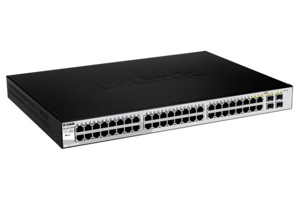 D-Link 48-Port 4xSFP Combo web upravljiv Switch DGS-1210-48