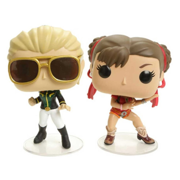 Capcom vs Marvel POP! Vinyl 2-Pack Captain Marvel vs Chun-Li (Player 2)