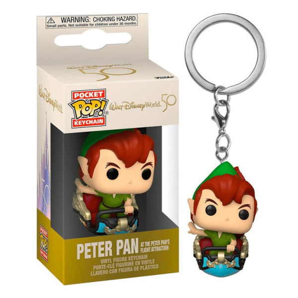 Disney POP! Keychain - Peter On Peter Pan Fligth