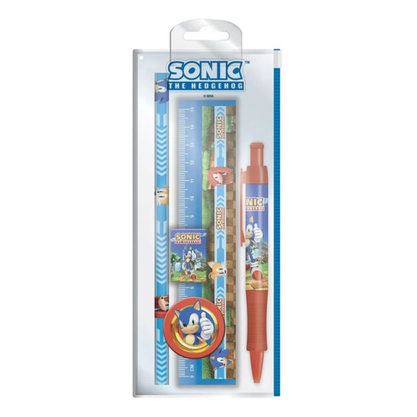 Sonic The Hedgehog - Golden Rings Standard Stationery Set