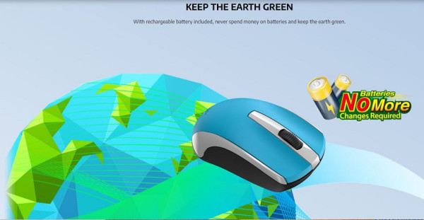 GENIUS Eco-8100 USB crni miš 