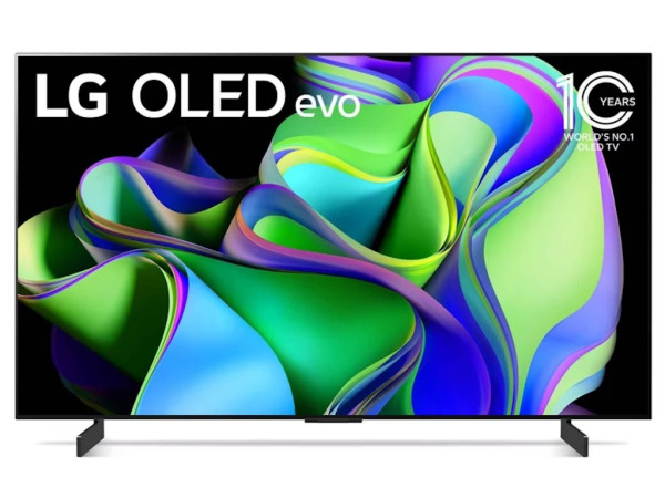 Televizor LG OLED42C31LA/OLED evo/42''/Ultra HD/smart/webOS ThinQ AI/tamno siva