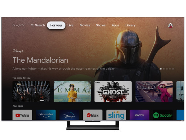 Televizor TCL 75C735QLED75''4K HDR144HzGoogleTVcrna' ( '75C735' )