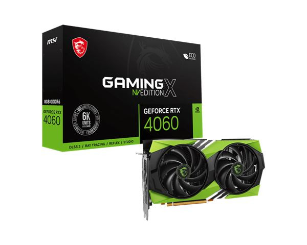 VGA MSI RTX 4060 GAMING X NV EDITION 8G