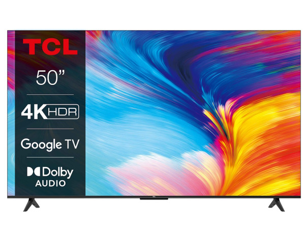 Televizor TCL 50P635/LED/50''/4K HDR/60Hz/Google TV/siva