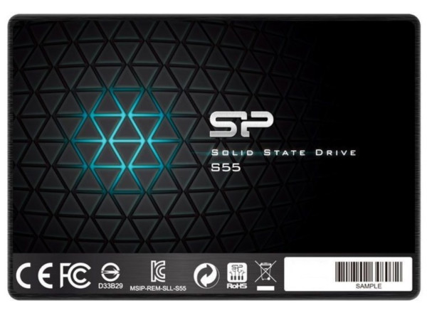SSD SILICON POWER A55 512GB2.5''SATA 3crna' ( 'SP512GBSS3A55S25.E' )
