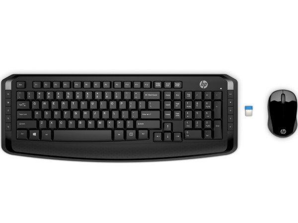 Tastatura+miš HP 300 bežični set/US/3ML04AA/crna