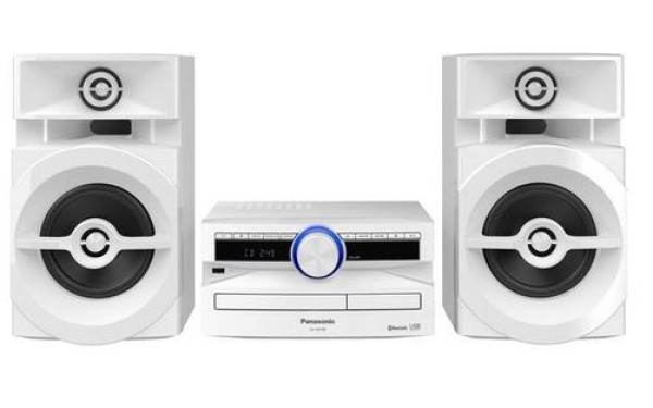 PANASONIC CDUSB Micro System SC-UX100E-W, slim, beli