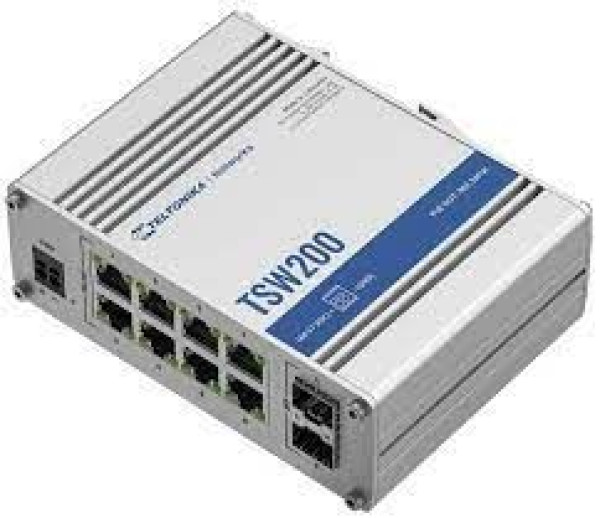 Industrijski switch EthernetPOEGigabitni TSW200, Teltonika
