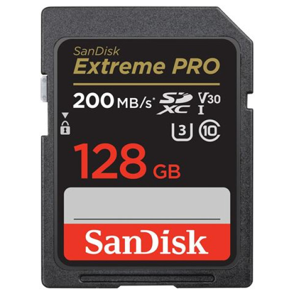 SD CARD.128GB SanDisk Extreme Pro SDSDXEP-128G-GN4IN