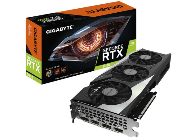 Grafička karta GIGABYTE RTX3050 GV-N3050GAMING OC-8GD 1.0 NVD/8GB/GDDR6/128bit/crna