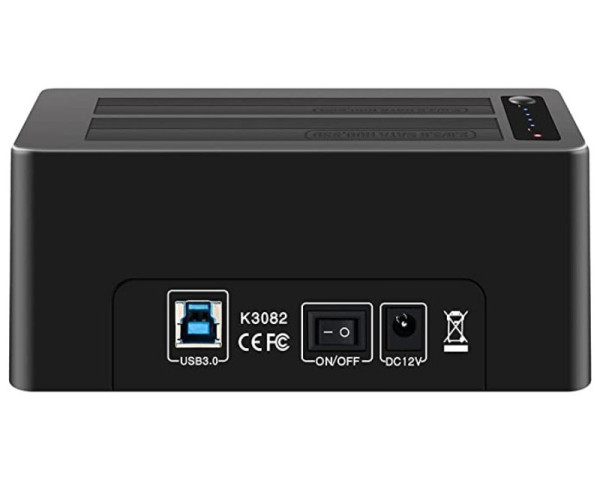MAIWO USB 3.1 SATA HDD dual Docking station, K3082C
