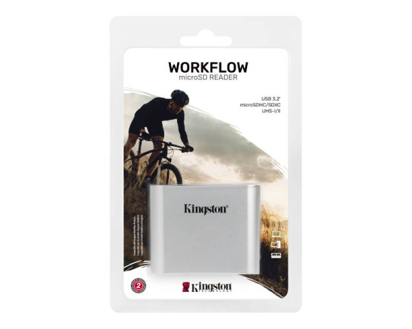 KINGSTON Čitač kartica WFS-SDC USB3.2 Gen1 Workflow Dual-Slot microSDHC/SDXC UHS-II 