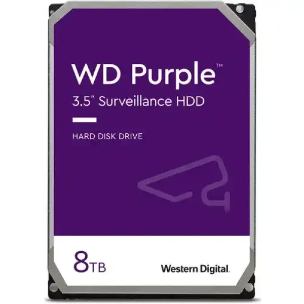 Hard disk 8TB SATA3 Western Digital Caviar 256MB WD8001PURP Purple Pro