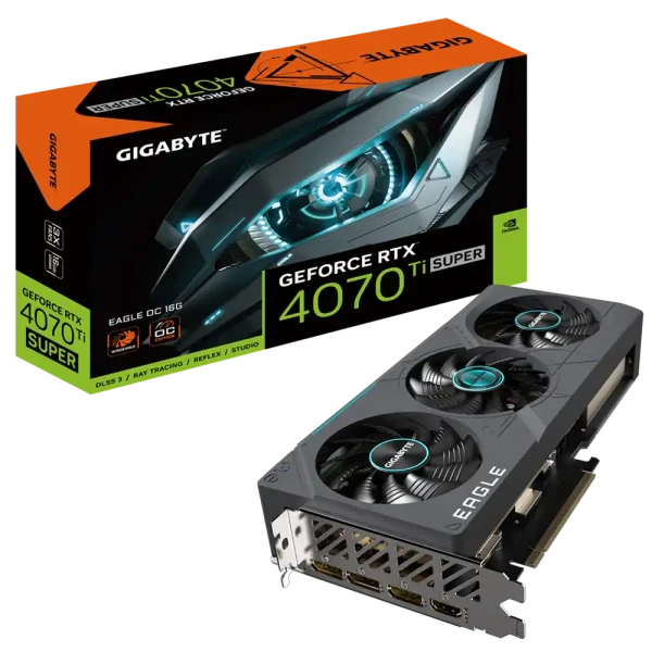 Grafička karta Gigabyte GeForce RTX 4070 Ti Super GV-N407TSEAGLE OC-16GD 16GB 192 bit 3xDP/HDMI