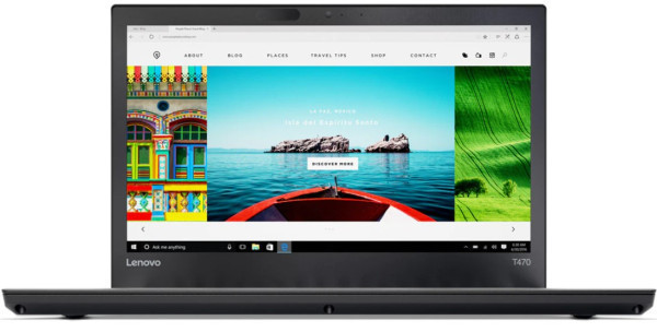 OUTLET - Ref.NB Lenovo ThinkPad T470 i7-6600U8GBM.2 256GB14''FHDWin10ProAgr.