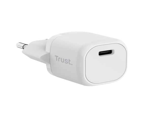 Punjač TRUST MAXO 20W USB-C/smartphone/bela