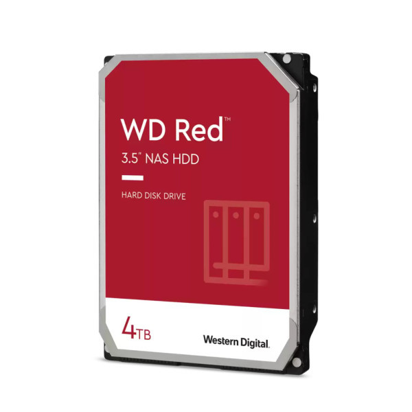 HDD WD 4TB WD40EFAX SATA3 256MB 64MB Red Recertified