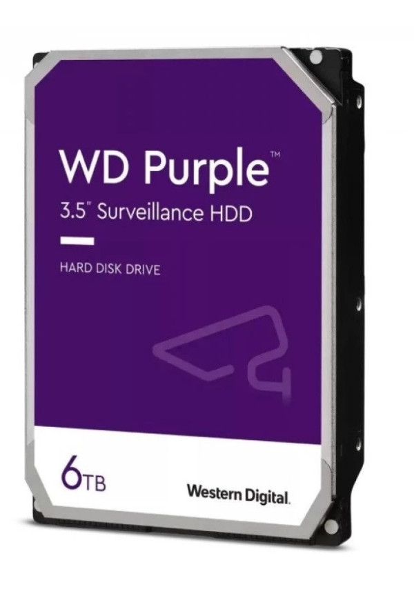 HDD WD 6TB SATA3 WD63PURZ 256MB Purple Recertified