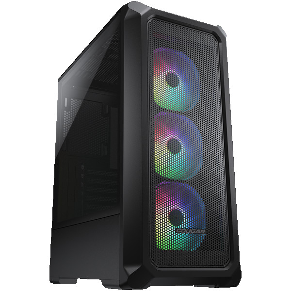 COUGAR Archon 2 Mesh RGB PC Case, Mid Tower, Black ( CGR-5CC5B-MESH-RGB )