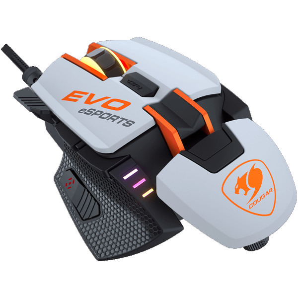 COUGAR 700M EVO eSPORTS Gaming Mouse, Optical, RGB Backlight, White ( CGR-WOMW-700M EVO )