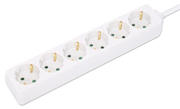 Manhattan produžni kabl 6xšuko 2m