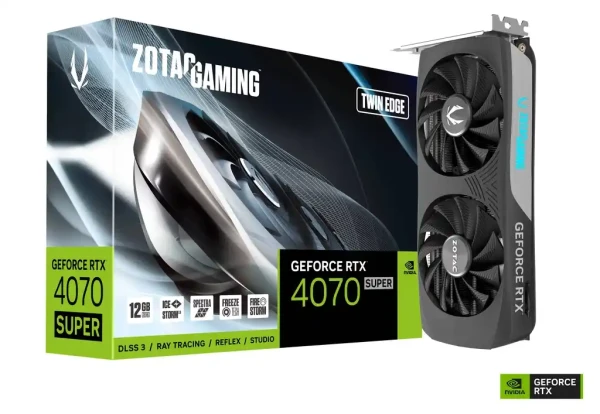 VGA Zotac GAMING GeForce RTX 4070 Super Twin Edge