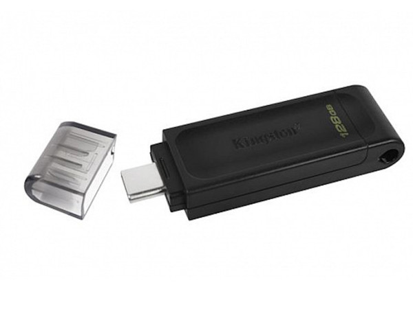 USB memorija KINGSTON DT70/128GB/type C/3.2/crna
