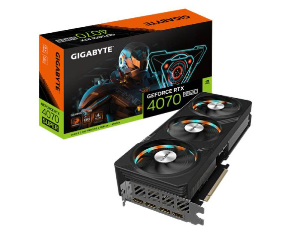 Grafička karta Gigabyte GeForce RTX 4070 Super GV-N407SGAMING OC-12GD 12GB 192bit 3xDP/HDMI