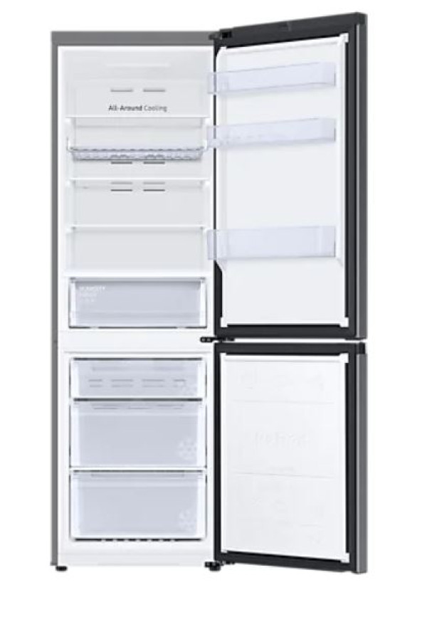 Frižider SAMSUNG RB34T602EB1/kombinovani/NoFrost/F/344L(230+114)/185x60x66cm/crna