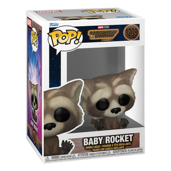 Funko POP! Marvel: Guardians Of The Galaxy - Baby Rocket