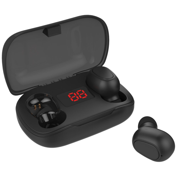 MeanIT Bežične stereo slušalice, Bluetooth, Crne - TWS B100