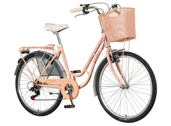 Bicikla Candystud Fam2631S6/Roze/ram 18/Točak 26/ Brzine 6/Kočnice V brake/