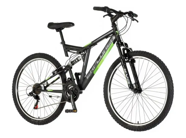 Bicikla Thunder Full supension Tan 260am/crno siva/ram 19/Točak 26/brzine 21/kočnica V brake