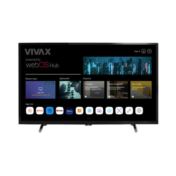Televizor Vivax 32S60WO Smart, LED, HD Ready, 32''(81cm), DVB-T2/C/S2