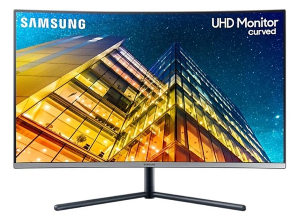 Monitor SAMSUNG LU32R590CWPXEN 32''/VA,zakrivljen/3840x2160/60Hz/5ms GtG/HDMI,DP/VESA/crna