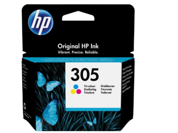 HP 305 Tri-color Original Ink Cartridge