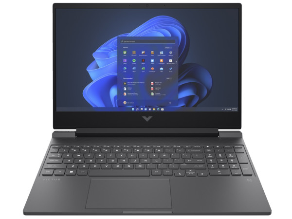 Laptopp HP Victus 15-fa0045nm W11H/15.6''FHD AGIPS144Hz/i5-1245H/16GB/512GB/RTX3050 4GB/back/3g/srebr