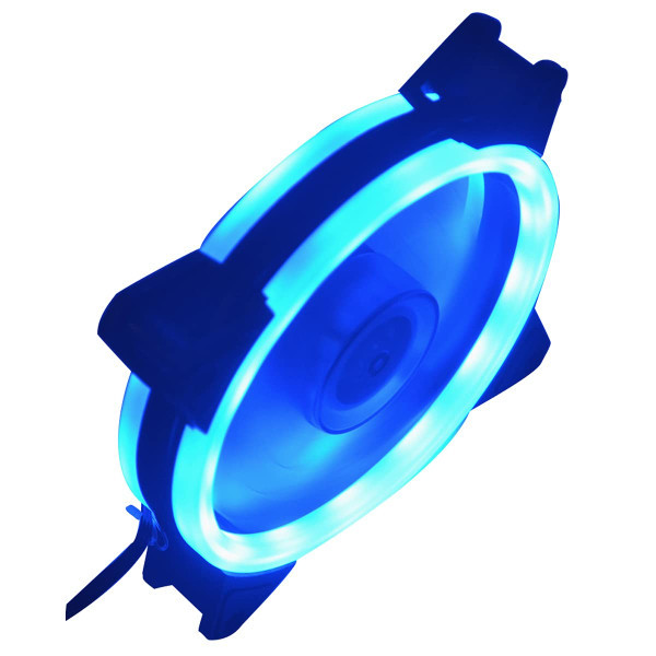 Ventilator Raptor F405 120x120mm LedBLUE DualRing sata connector