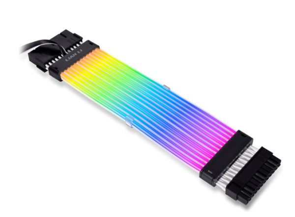 Nastavak za PSU kablove Lian Li Strimer Plus V2 24-Pin RGB za maticnu plocu