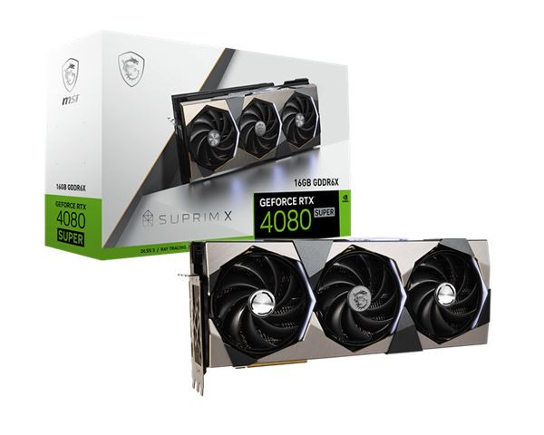 VGA MSI RTX 4080 SUPER 16GB SUPRIM X