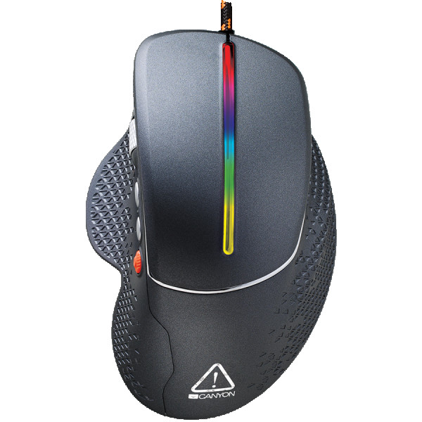CANYON mouse Apstar GM-12 RGB 6buttons Wired Dark Grey ( CND-SGM12RGB ) 