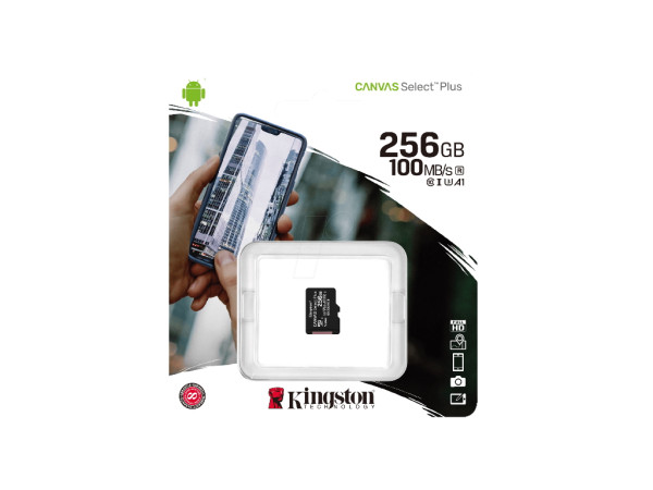 Memorije kartice KINGSTON SDCS2/256GBSP/microSD/256GB/UHS U1/100 MB/s-85MB/s