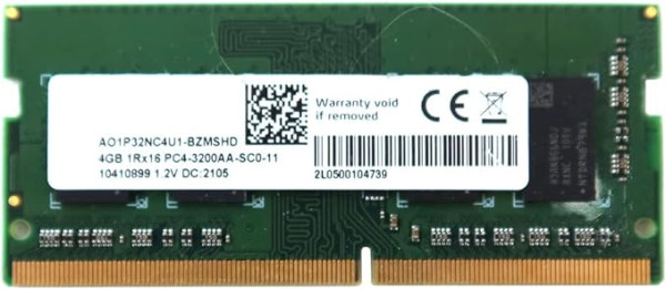 RAM SODIMM DDR4 4GB 3200MHz Adata AO1P32NC4U1-BZMSHD bulk