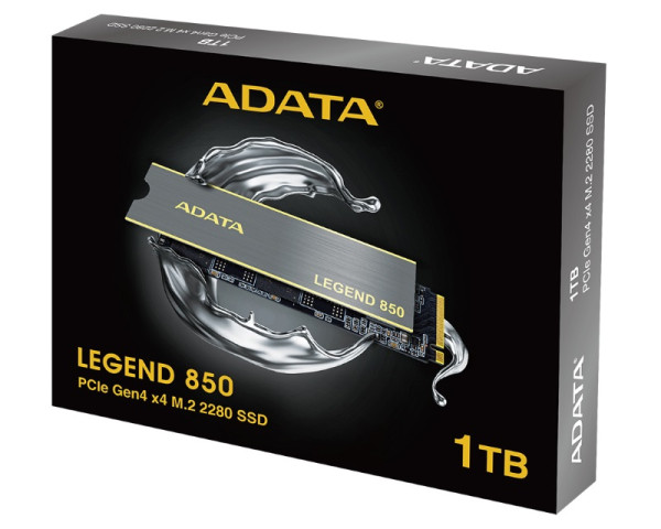 A-DATA 1TB M.2 PCIe Gen4 x4 LEGEND 850 ALEG-850-1TCS SSD 
