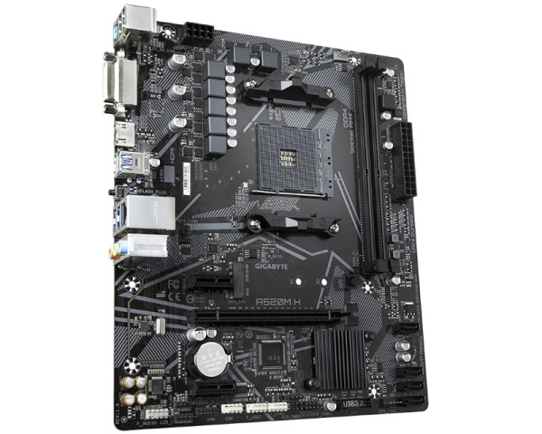 GIGABYTE A520M H rev. 1.0 matična ploča