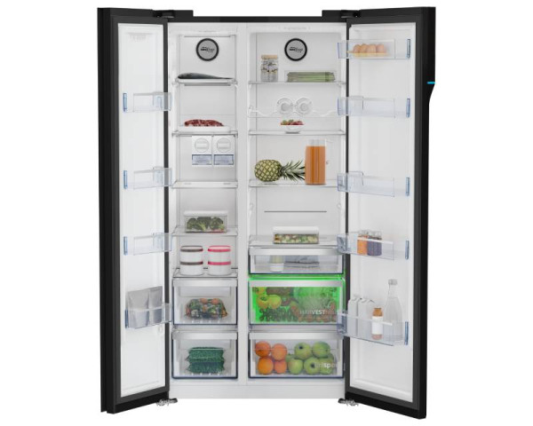 BEKO GN163140ZGBN ProSmart inverter side by side frižider 