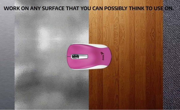 GENIUS NX-7010 Wireless Optical USB magenta miš 