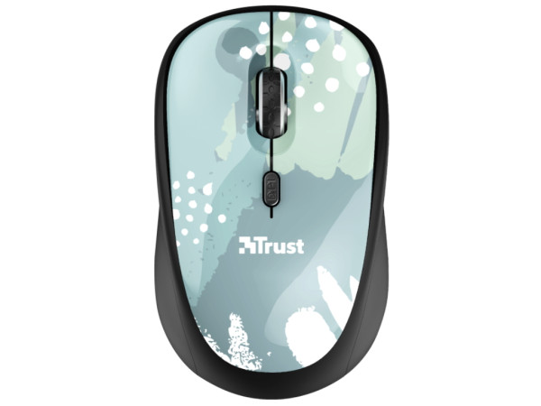 Miš TRUST YVI Blue brush bežični/plava