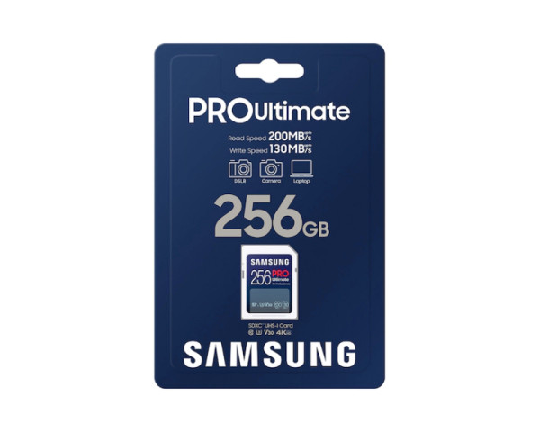 SAMSUNG Memorijska kartica PRO Ultimate Full Size SDXC 256GB U3 MB-SY256S 